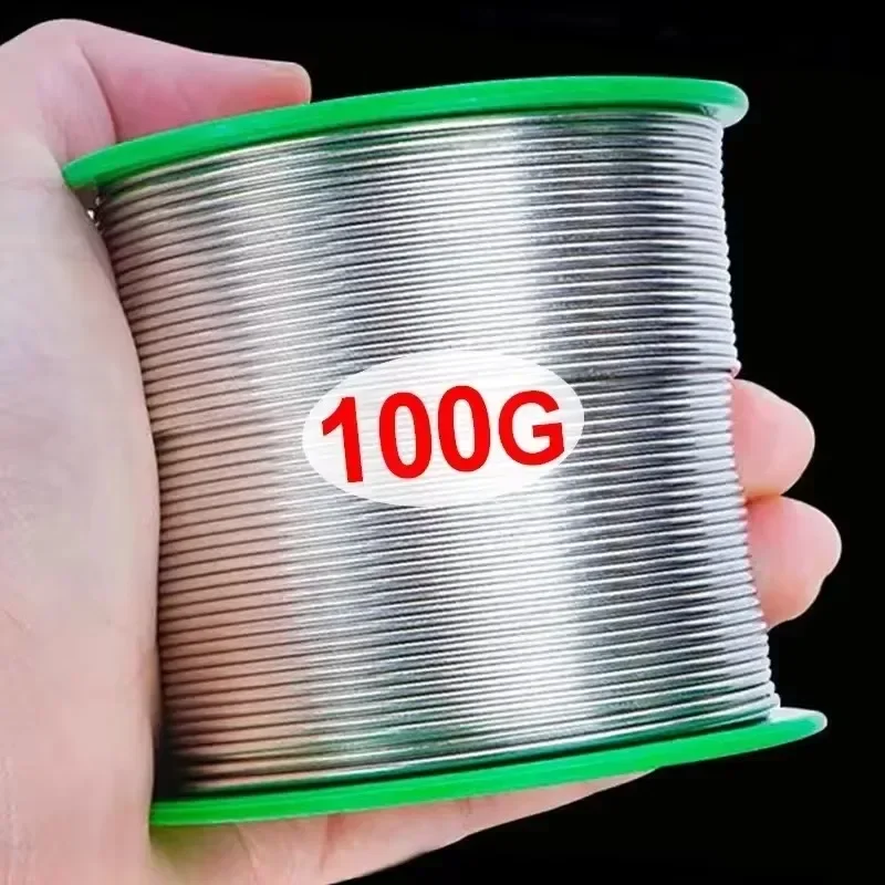 20/100g Low Temperature Easy Melt Solder Wire Universal Silver Welding Rod Cored Weld Wire No Need Solder Powder Soldering Rods