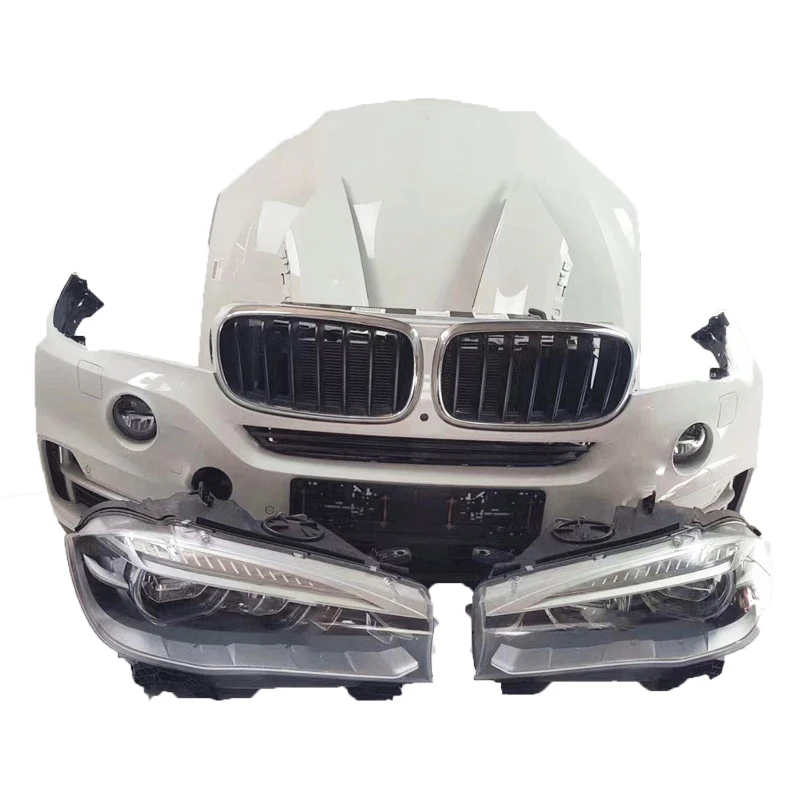 For BMW X5 F15 Modified M style front bumper with grill for BMW Body kit car bumper 2007-2013