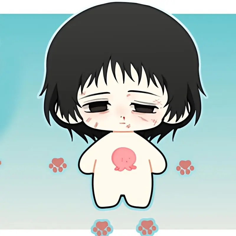 

Cute Anime Monster Handsome Cotton Dolls Cosplay Plush Doll Stuffed Body Dress Up Clothes Plushies Toys 20cm Birthday Gift
