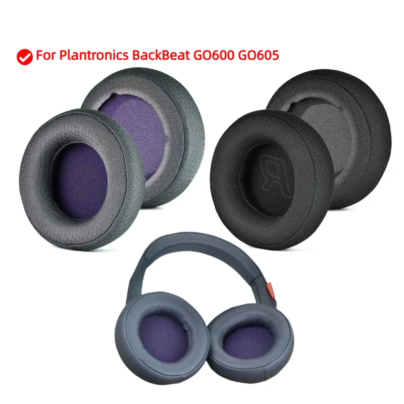 

Ear Pads For Plantronics BackBeat GO600 GO605 Headphones Headset Replacement Ear Pads Cups Earpad Memory Foam Cushions