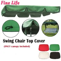 Outdoor Hammock Swing Roof Cover Rainproof Ruffled Canopy Cover Courtyard Swing Awning Removable Washable Sunshade Protectoer