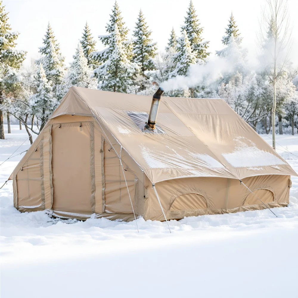 Large Inflatable Camping tent  - đánh giá và giá Emergency Mylar Tent