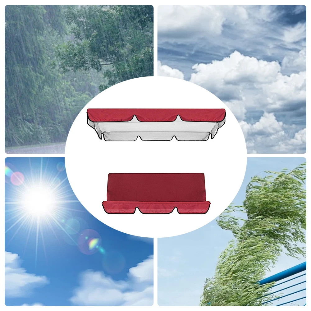 

Качающийся навес, водонепроницаемый садовый качающийся навес, сменный навес, замена навеса для наружного сада, патио, двора, парка, крыльца