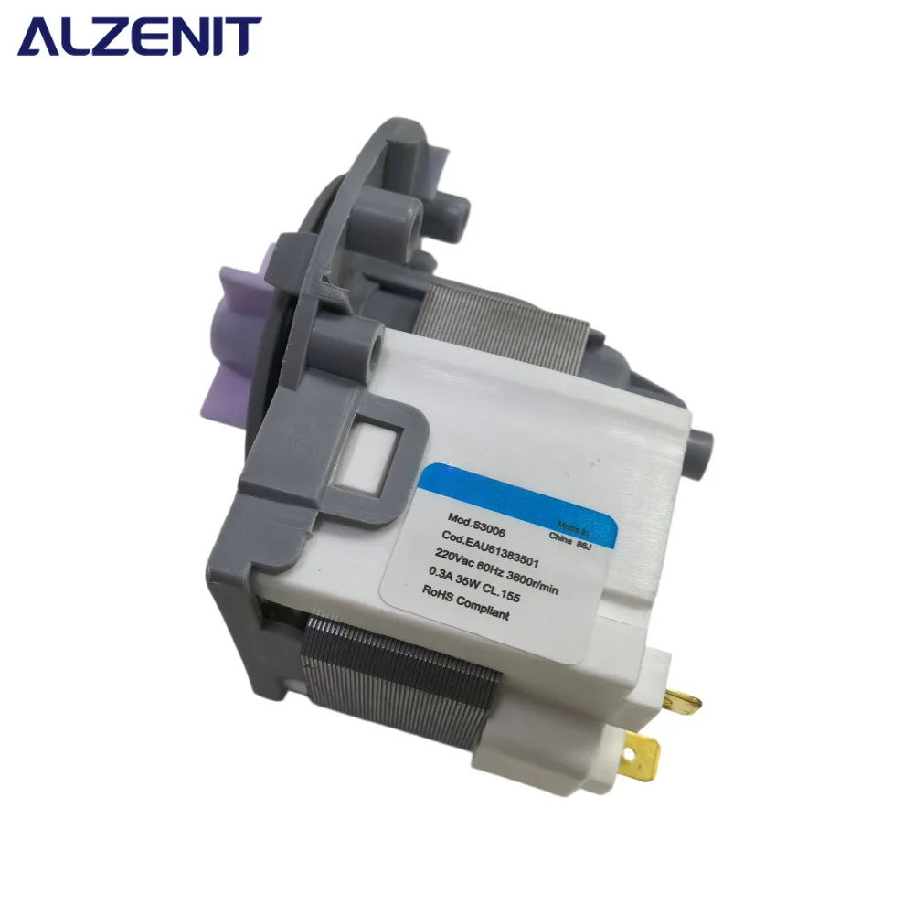 

New For LG Washing Machine Drain Pump Motor S3006 EAU61383501 220V 60Hz 35W Washer Drainage Replacement Parts