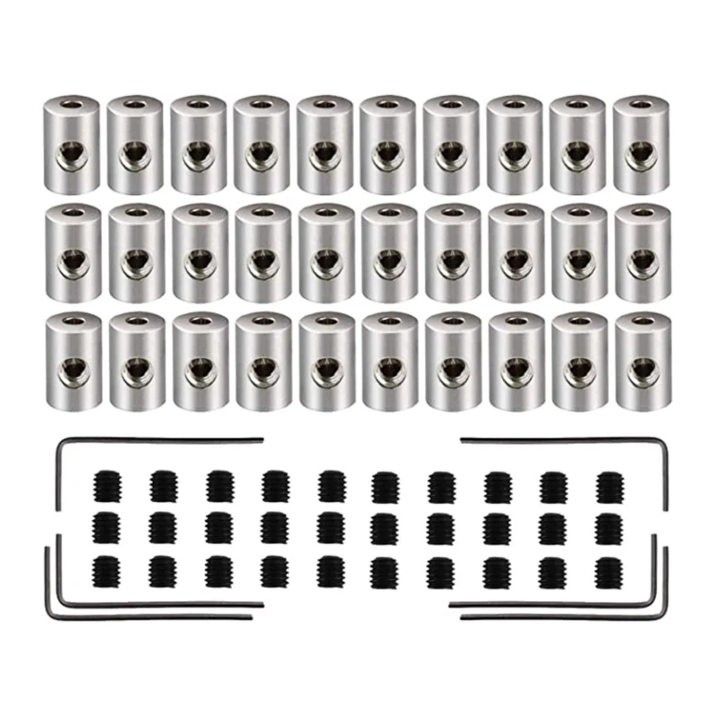 

60pcs Brooch Caps and Wrench Locking Pin Back Locking Pin Locking Buckle Locking Pin Back Protector(9mmx5.5mm Silver) N0HE