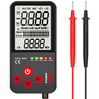 BSIDE Portable Digital Multimeter, AC & DC Voltage Detector Ohm Frequency Capacitance Diode Multifunction Handheld Voltmeter