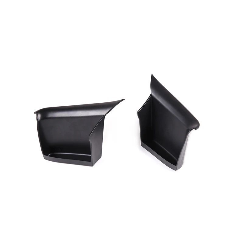 For Ford Ranger 2015-2021 ABS Plastic Car Front Door Handrail Sort Out Storage Box Auto Interior Accessories 2 Pcs