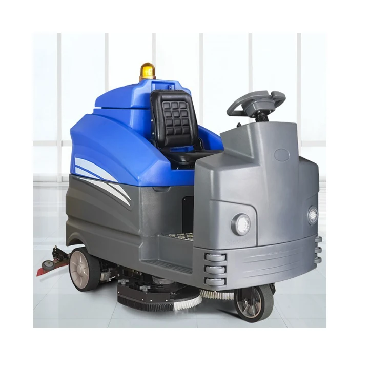 Máquina comercial de limpieza de pisos con dos cepillos para el hogar