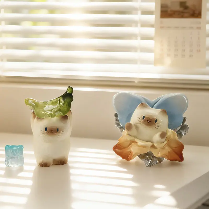 Mao Pai Cat Tree Shaped Blind  - Home Office Jobs recension och pris
