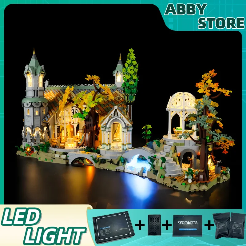 DIY LED Light Kit For LEGO 10316 The Lorded of the Ring (Only LED Light,Without Blocks Model)