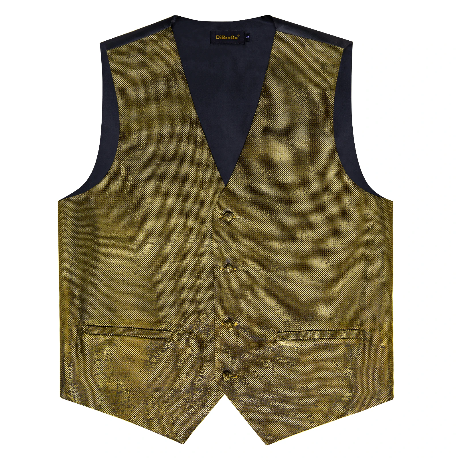 Fashion Sequin Men\'s Vest Solid Blue Green Yellow Red Shiny Tuxedo Waistcoat for Wedding Prom Glitter Sleeveless Jacket