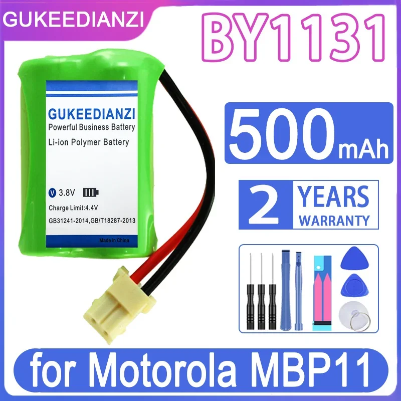 

Сменный аккумулятор GUKEEDIANZI BY1131 500 мАч для Motorola размере 11