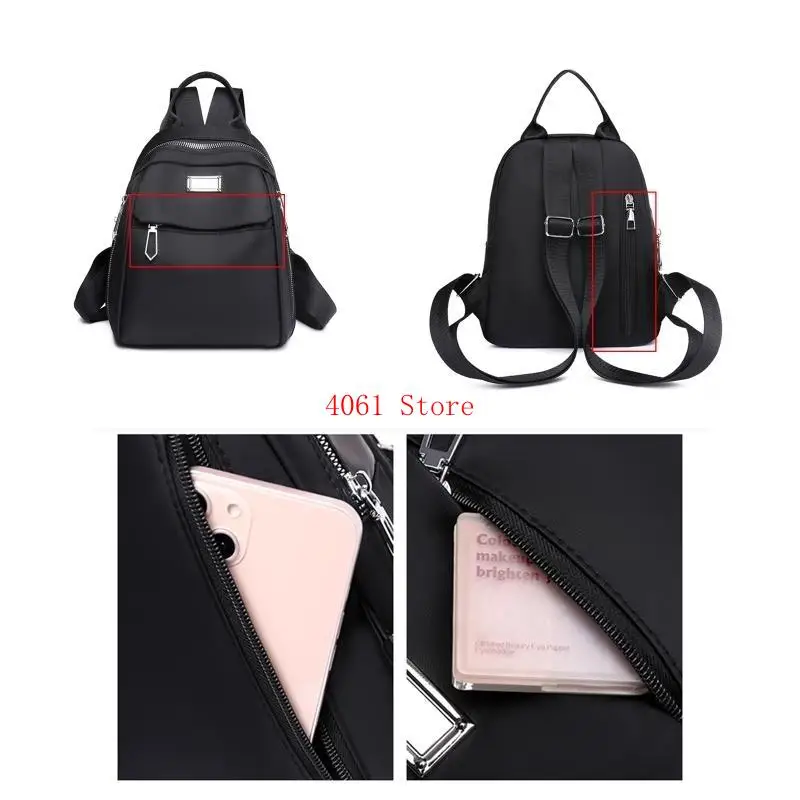 

Women Backpack Purse Nylon Rucksack Lightweight Fashion Casual Travel Daypack