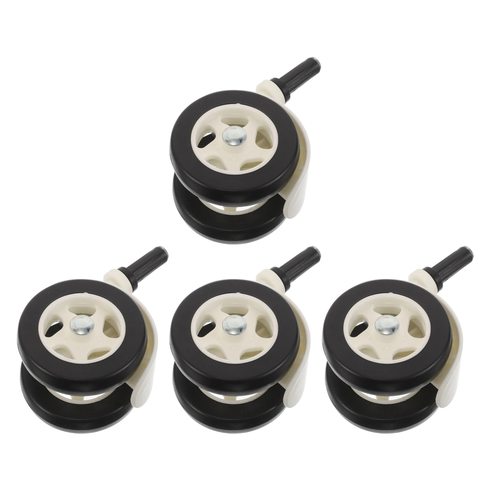 

4 шт., сменные колеса для ходунков, поворотные колеса, универсальные, подходят для различных моделей ходунков, легкая маневренность