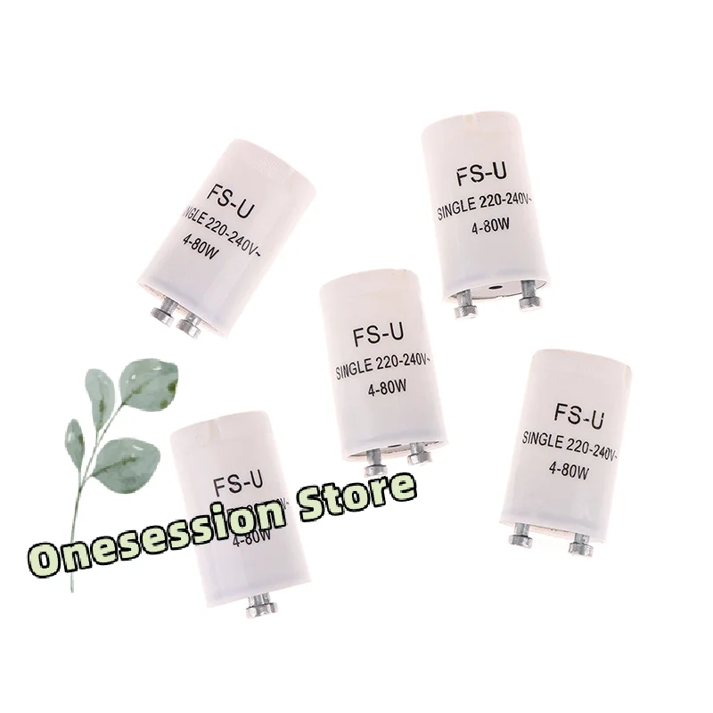 Стартеры-люминесцентных-ламп-профессионального-уровня-5-шт-220–240-В-4-80-Вт-сертифицированные-ce-rohs-долговечные