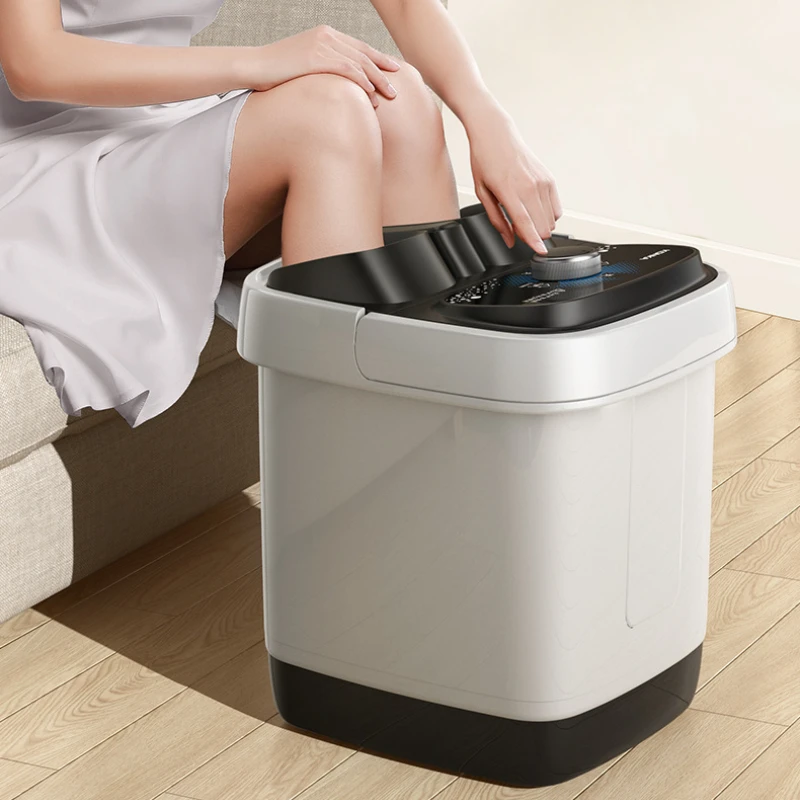 Konka-bañera plegable para pies, totalmente automática, calefacción para el hogar, masaje eléctrico, bañera para pies, bañera para pies D184