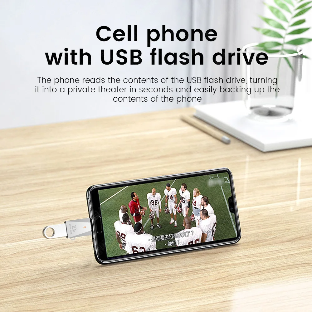 240W 10A OTG Type C To USB-A Cell Phone Adapter With USB Flash Drive Micro USB Type-C For HUAWEI Samsung Xiaomi 13 POCO Adapters