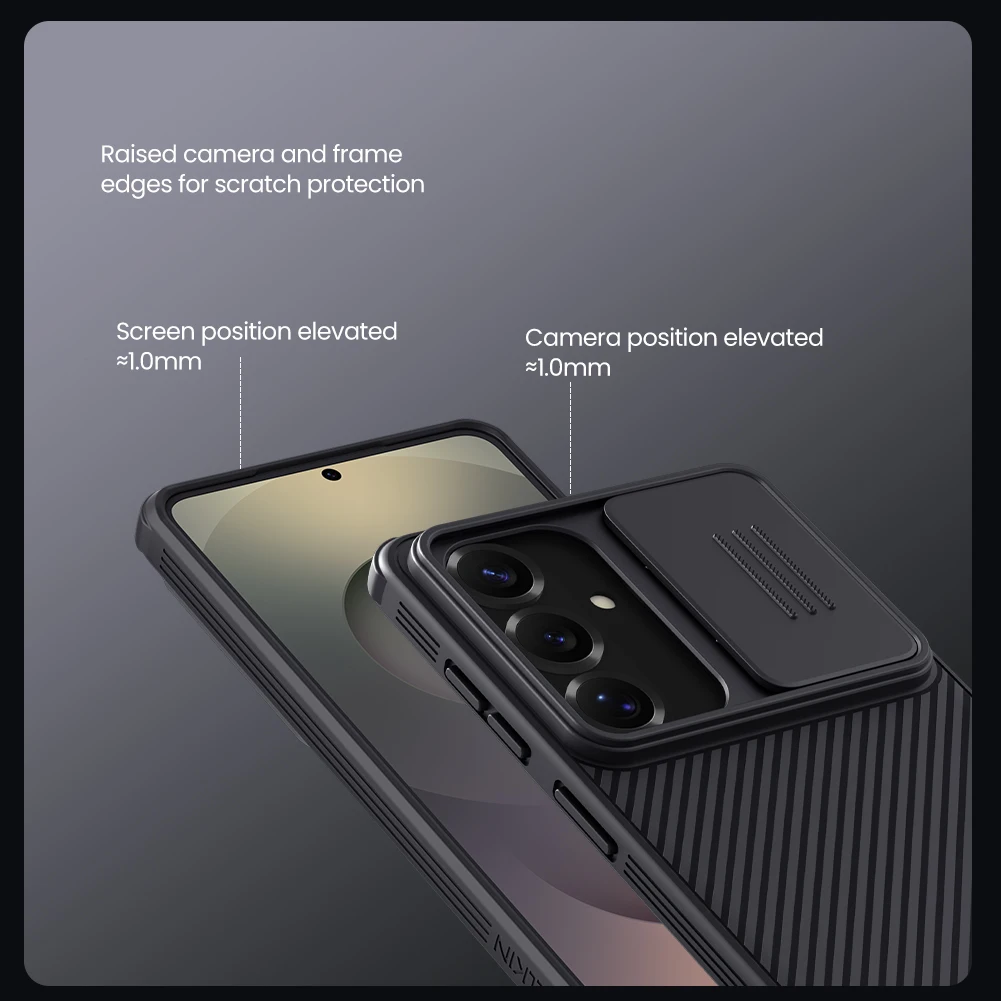 Für Samsung Galaxy S26 Hülle NILLKIN Passgenaue Hülle Camshield Super Frosted Shield Hülle Objektivschutzabdeckung Für Samsung Galaxy S26 – Detail 13