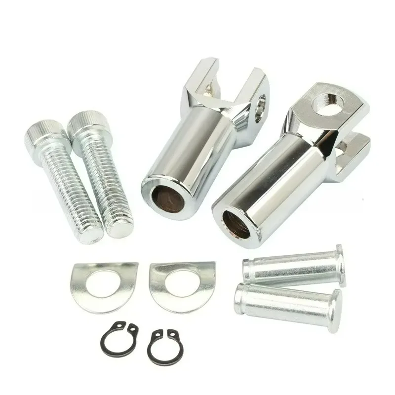 

Uiz For Harley Davidson Passenger Foot Nail Support Bracket Pedal U-shaped Clip Kit Motorcycle Accessories Suitable 2.25-inch