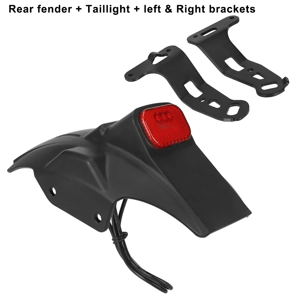 

Rear mudguard with tail light and brackets for Kukirin for G2Master electric scooters original replacement part