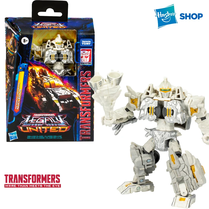 Hasbro Transformers Legacy United Deluxe Class Infernac Universe Nucleous Action Figure Collectible Mdoel New in Stock