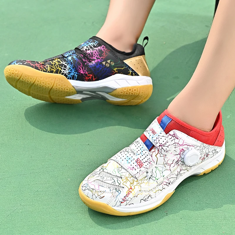 

New Trendy Unisex Profession Badminton Sneakers Gym Women Volleyball Sport Training Shoes Men Table Tennis Practice Shoes 1981