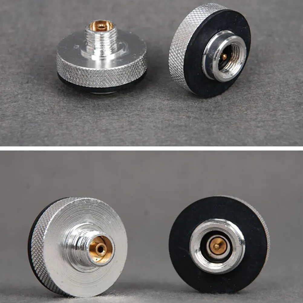 

Stove Connector Head Gas Bottle Adaptor Transfer Nozzle Split Type Camping Outdoor Durable Lightweight Automatic Closing Stove