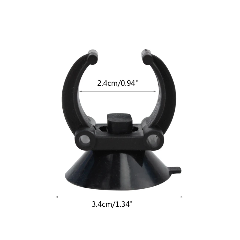 Aquarium Heater Suction Cups Diameter 1.34in Suckers with 0.94in Clips Clamps