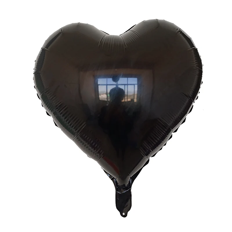42-teiliges schwarzes und goldenes Geburtstagsbrief-Ballon-Set, Liebesherz-Luftballons, Geburtstagsfeier, Partyszene, Dekorationen, Glücklicher Geburtstag – Detail 4