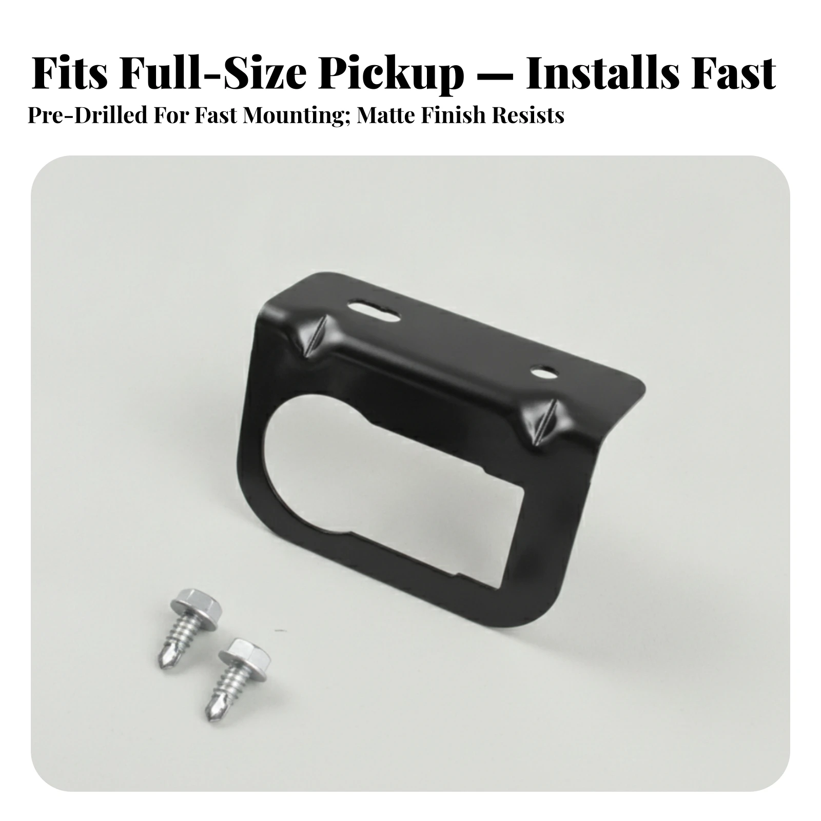 9U5Z-14489-MAA Bracket Reinforced Connector Mounting Bracket Sleek for Auto Electricians, Vehicle Wiring Projects