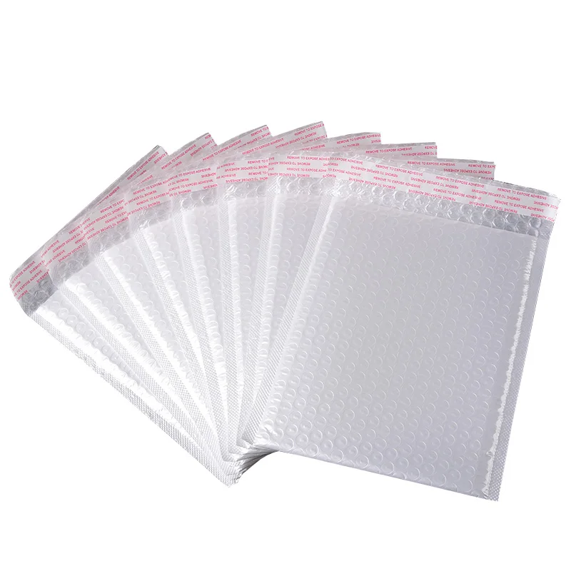 White Bubble Envelope Bags Self Sealing Mailer Package Shipping Bag 13*15/15*20/18*25/23*29/26*36/30*42cm