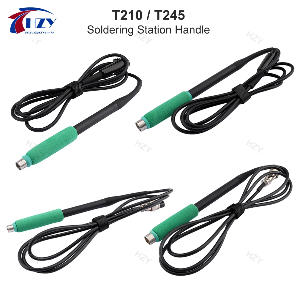 T245 T210 Soldering Station Accessories Soldering Iron Handle All-in-One Heater For JBC SUGON Aixun Yihua Soldering Station