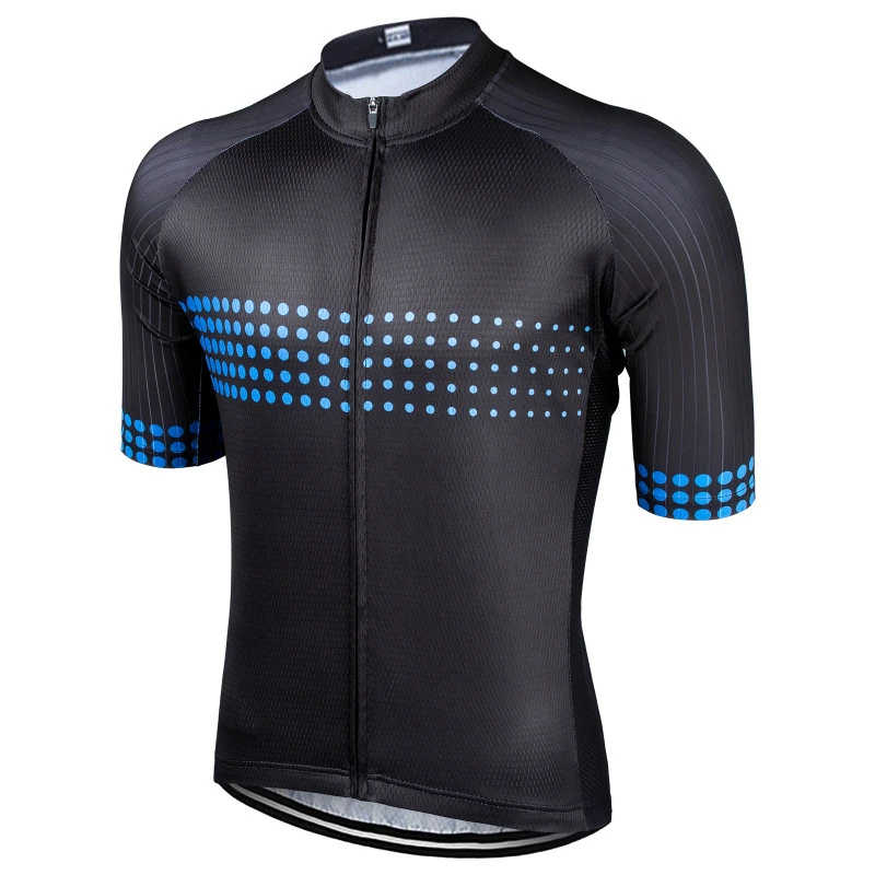 New summer moisture absorbing quick drying breathable cycling suit short sleeved soft cycling sports shirt