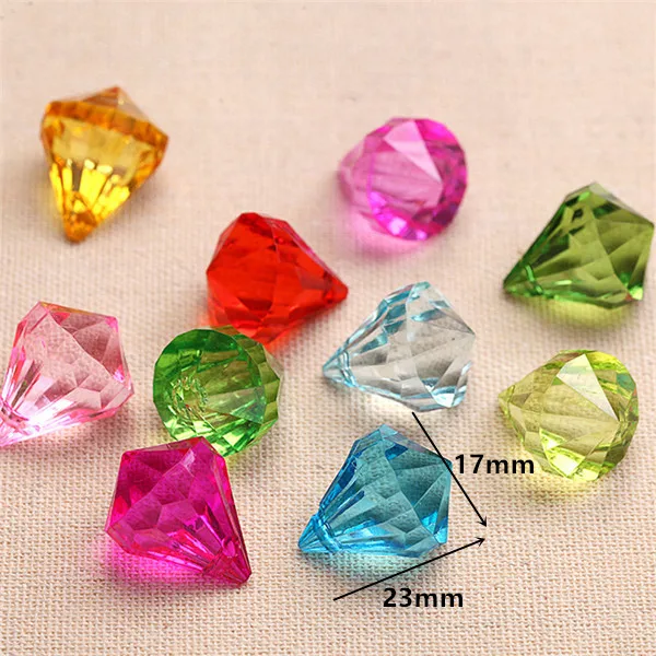 

40pcs Hanging Pendants Water Drop Chandelier Diamond Gems Acrylic Crystal Beads Home Wedding Party DIY Decoration