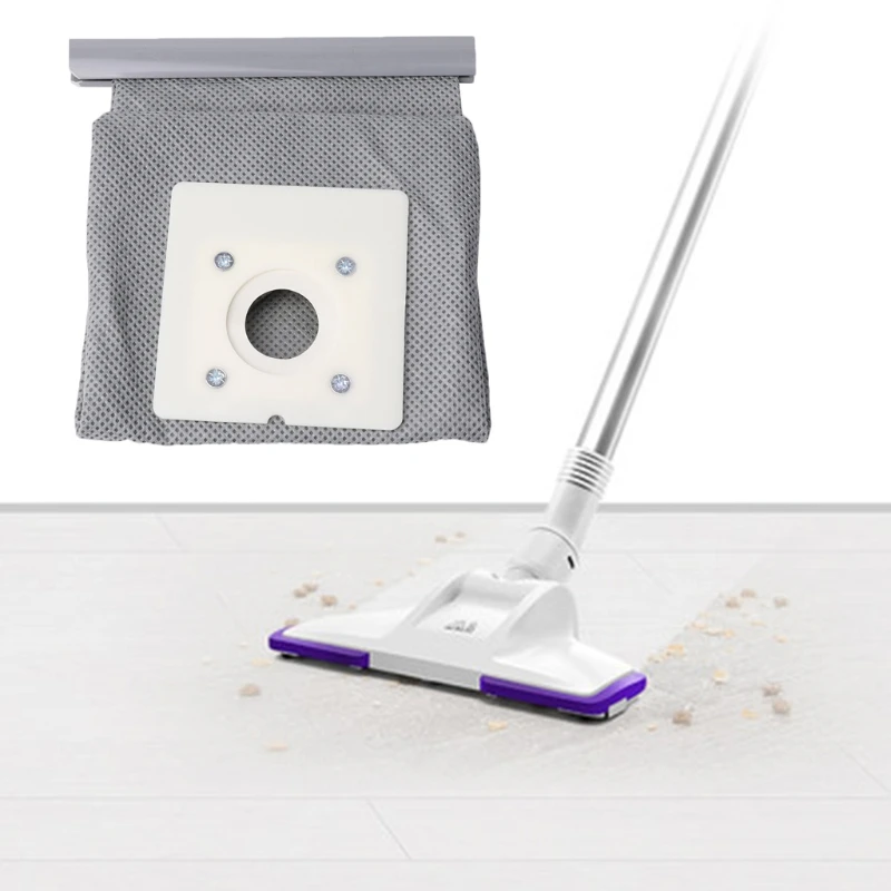 Saco aspirador pó pano não tecido sacos pó laváveis ​​reutilizáveis ​​para zr0049/zr0007 dropshipping