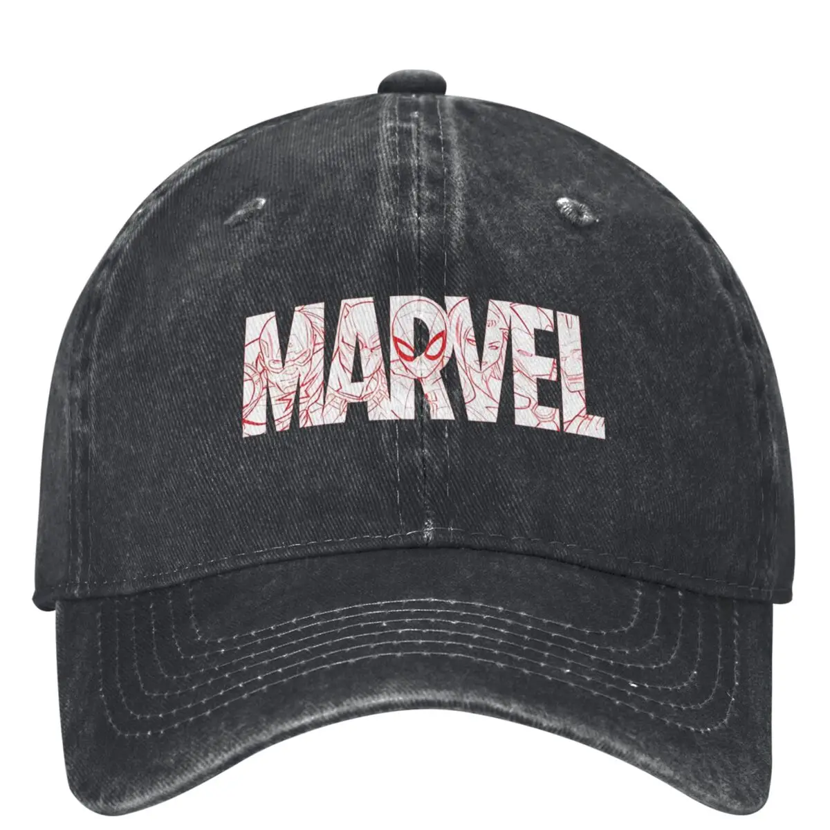 Marvel Logos Baseball Cap Couple Women Sunshade Trucker Dad Hat Summer Stylish Outdoor Sports Baseball Caps