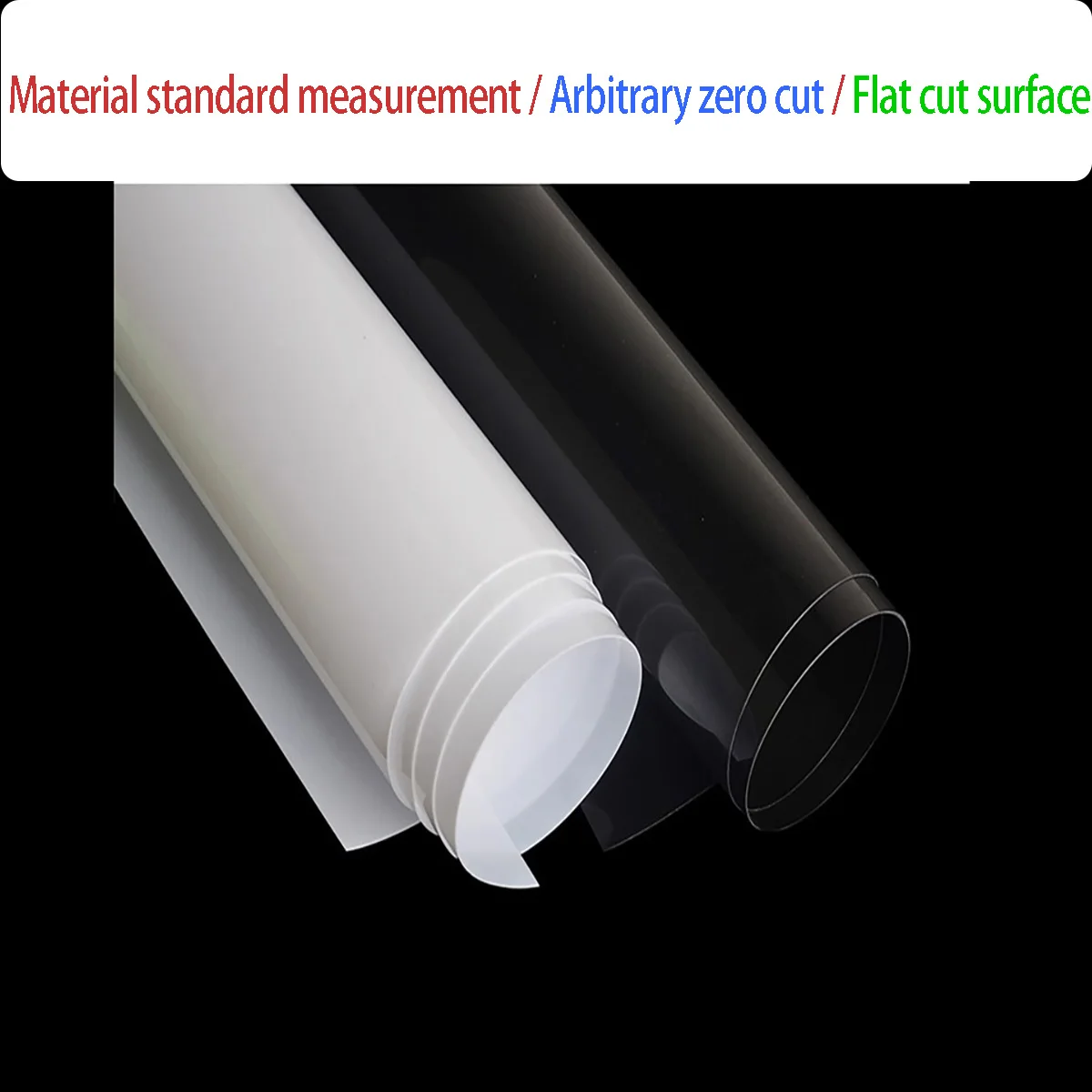 White PE Roll Board, HDPE Black Polyethylene Board, Wear-Resistant Plastic Sheet, Waterproof Pad Thickness=0.3/0.5/0.8/1.2-20mm - Image 3