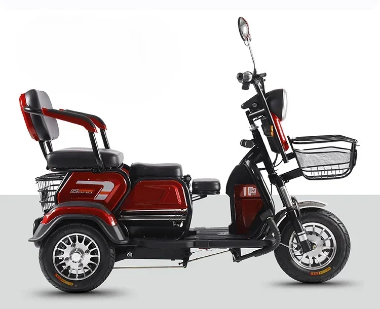 

For Casual Electric Tricycle for Elderly People Scooter Baby Mom with Folding Battery 72v