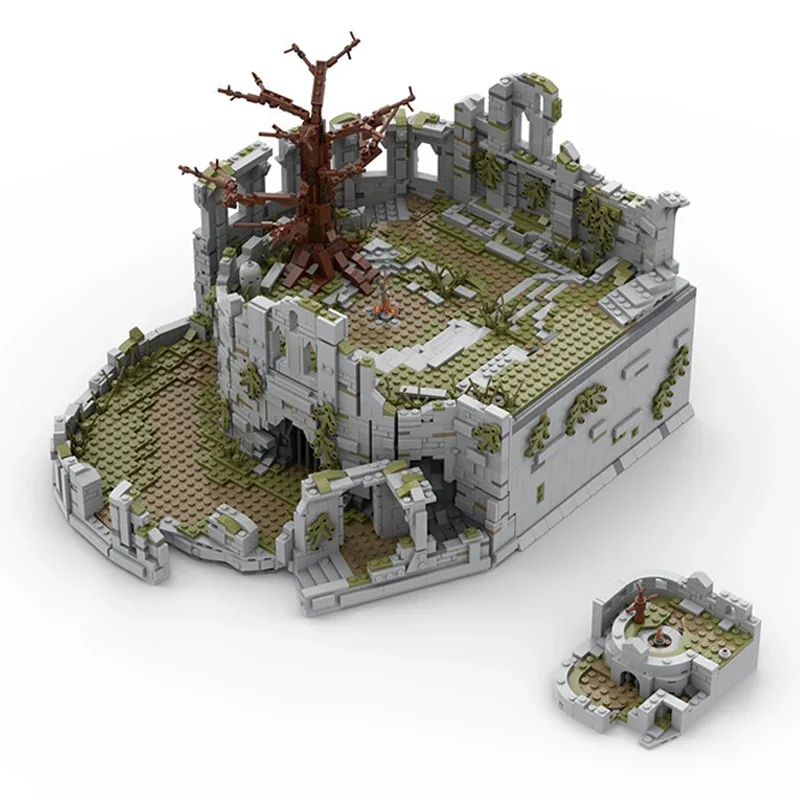 Modello di gioco popolare Moc Building Bricks Firelink Shrine falò Technology blocchi modulari regali giocattoli di natale set fai da te assemblaggio