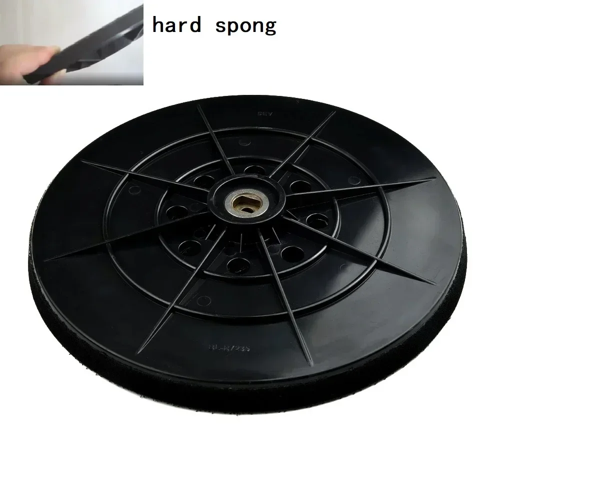 Drywall Sander Hook And Loop 8hole 9inch 215mm Backup Pad With 6mm Thread Sanding Pad Backing Disc Polisher Grinding