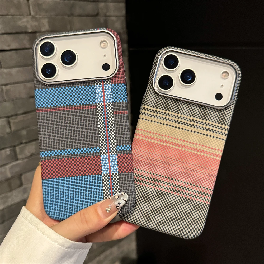 حافظة لهاتف آيفون 17 برو ماكس 16 15 14 Plus 13 12 11 مغناطيسية لهاتف Magsafe الملون #4