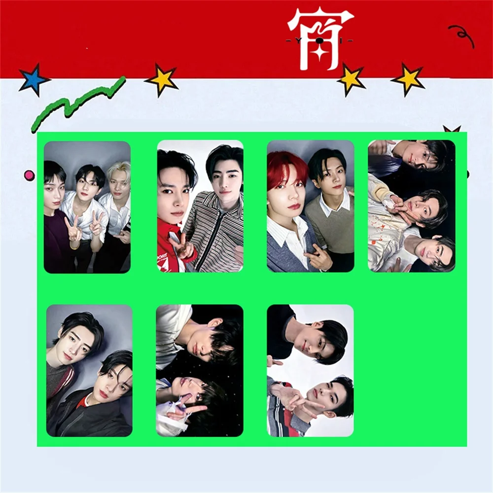 KPOP Boy Groups Neues japanisches Album HD-Fotokarten HEESEUNG Doppelseitige LOMO-Karten Hochwertige Postkarten-Fans unterstützen die Sammlung