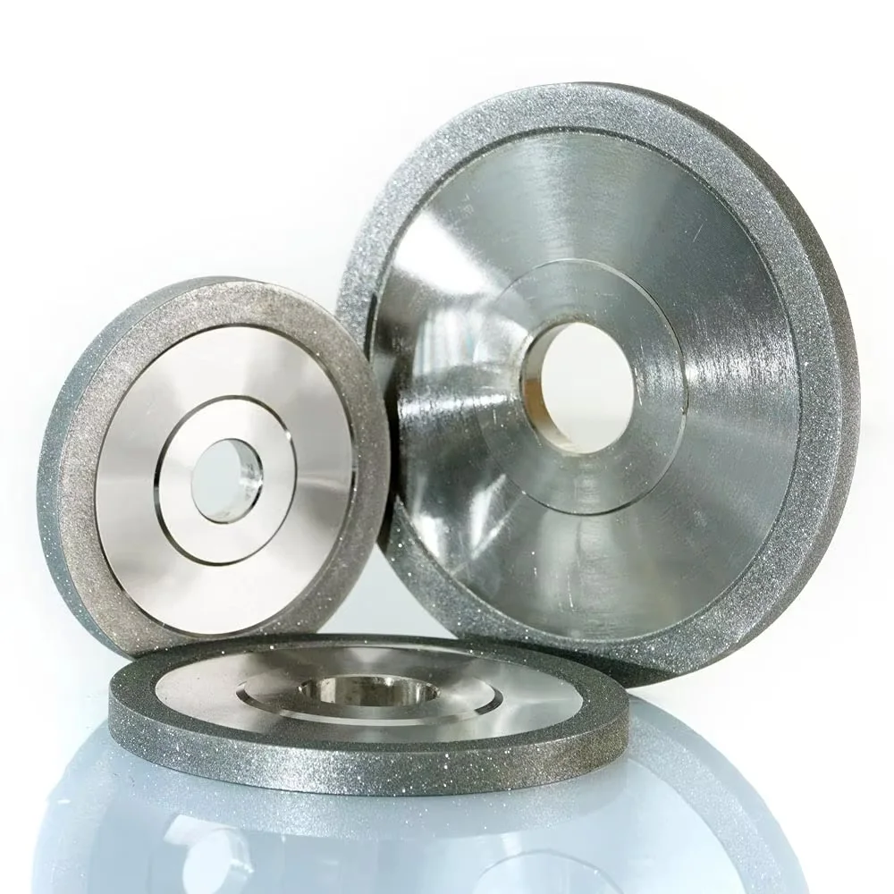 1pcs Diamant Slijpen Flap Φ78/100/125mm Wiel Slijper Schurende Schijf Keramische Wolfraam Staal CBN frees Carving Gereedschap