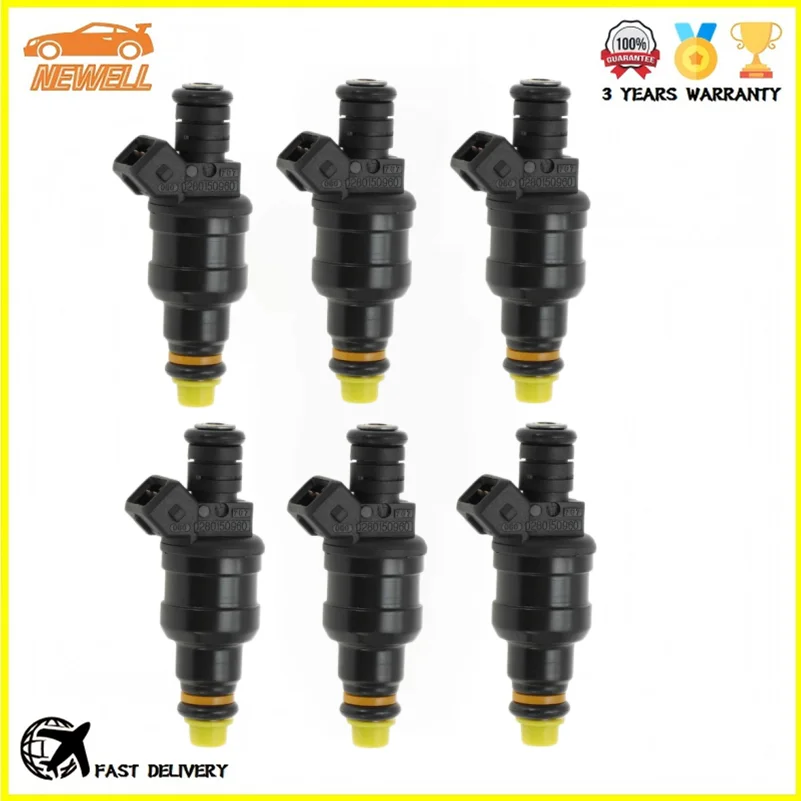 

6pcs 0280150960 24501509 Fuel injector For Holden Astra LD Camira JE Commodore VN VG VP VR VS VT Statesman VQ Buick regal 95 3.8