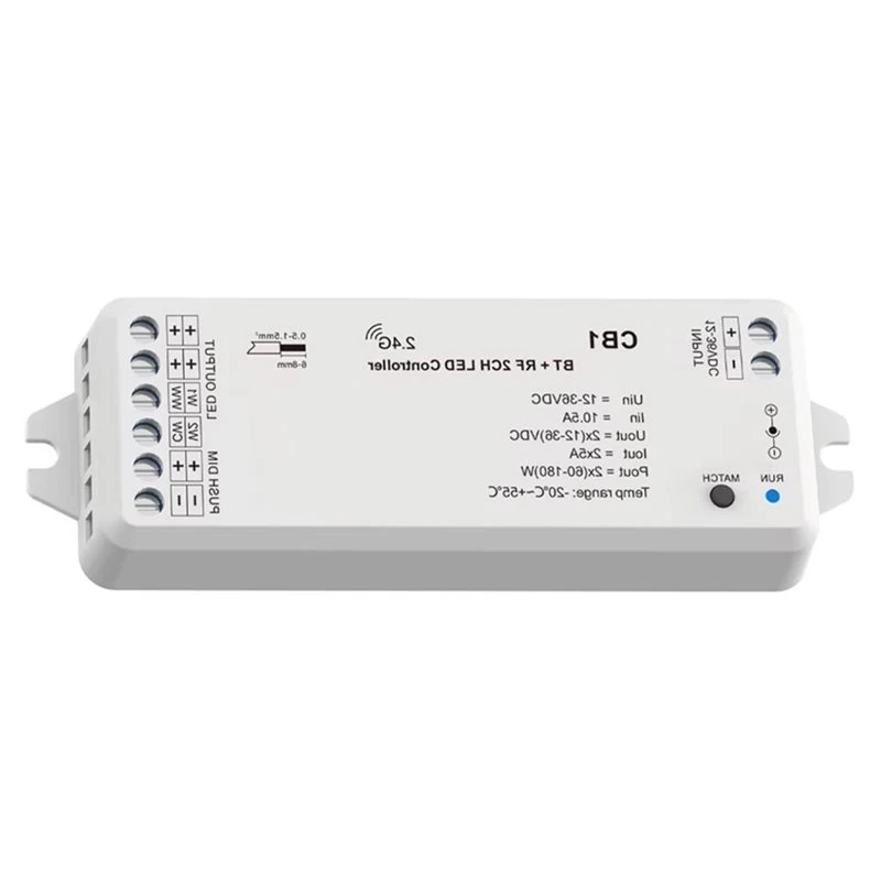 AA94-Casambi Bluetooth Smart LED Controller DC 12V 24V Dimmer Casambi APP Control For Single Color CCT RGB RGBW RGBCCTLED