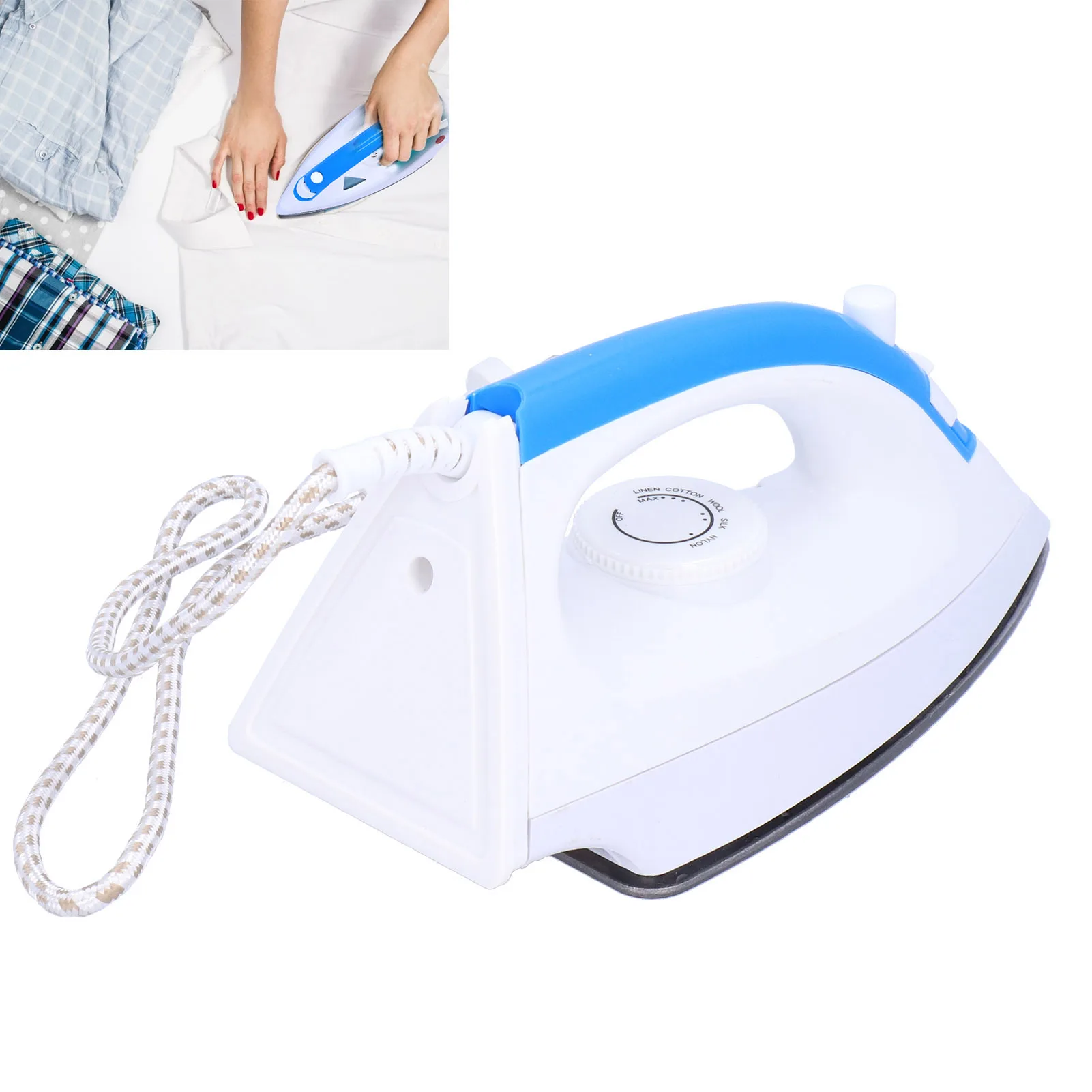 เตารีดไอน้ำไฟฟ้าแบบมือถือสำหรับใช้ในบ้านปลั๊กแบบยุโรป220V พกพาขนาดเล็กเตารีดไอน้ำแบบพกพา