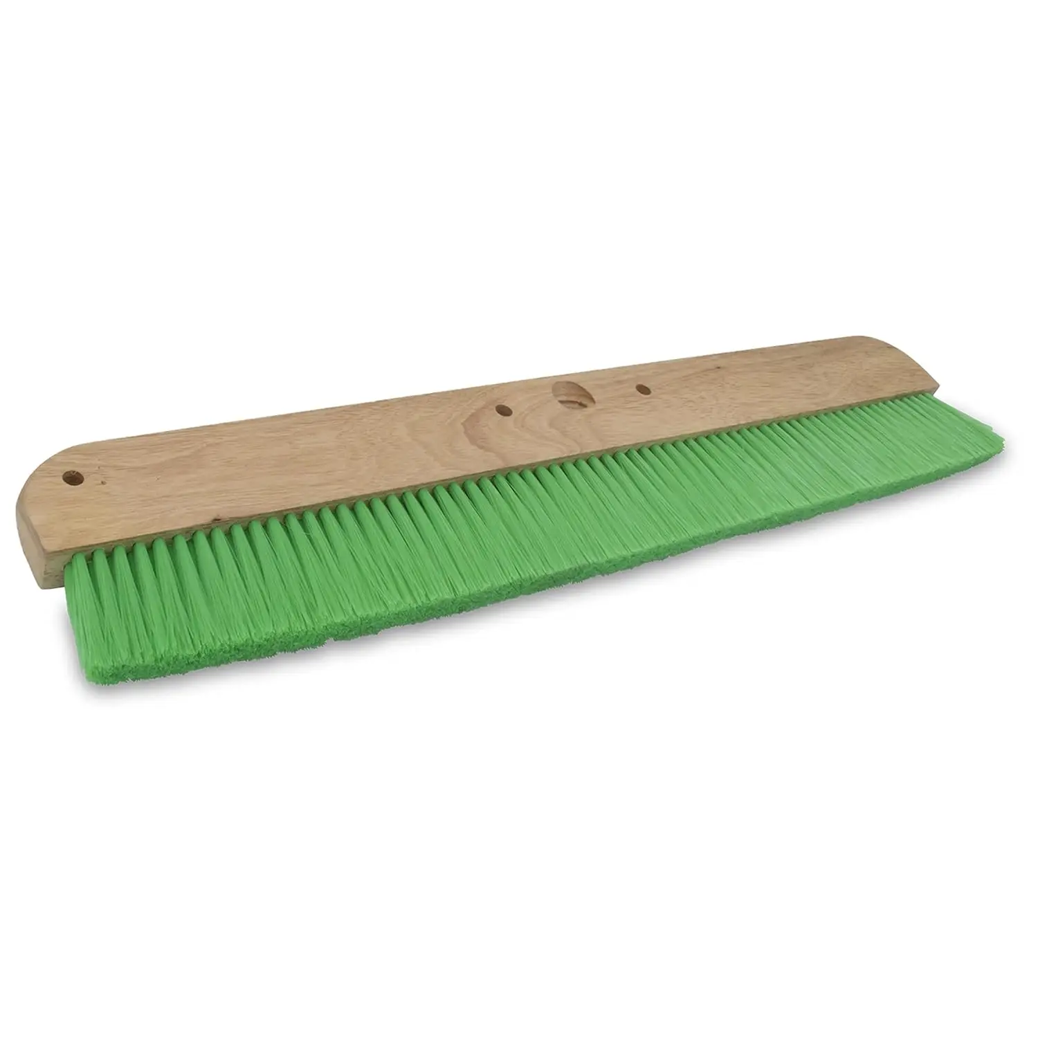 

Wood Backed Concrete Broom with Green Nylon Bristles for Smooth Finish, 6562