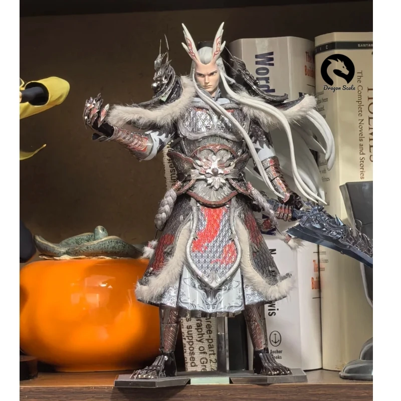 

In Stock Original Bandai BNMW Nezha: The Devil Child’s Sea Ao Guang Metal Assembly Model Assembly Action Figure Model Toys Gifts