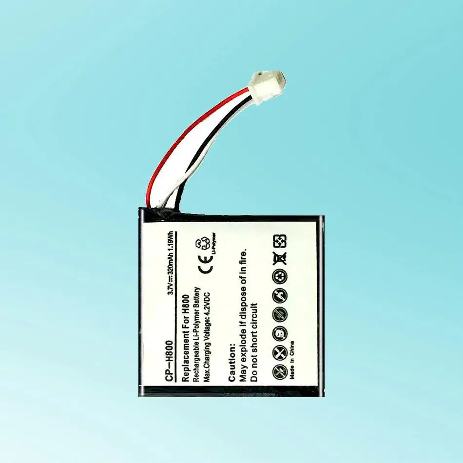 

400Mah Reliable Replacement For Logitech H800 533-000067 AHB472625PST 981-000337 Earphone Headphone Battery