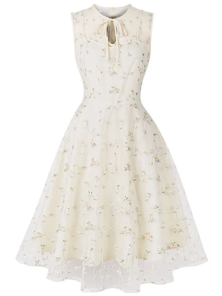 1950s floral embroidery lace dress The Frances - Vintage 1950s Floral Embroidered Tulle Wedding Dress With  Peter Pan Collar Bridal Gown MCM Small 4 Bust 35.5" Waist 27"